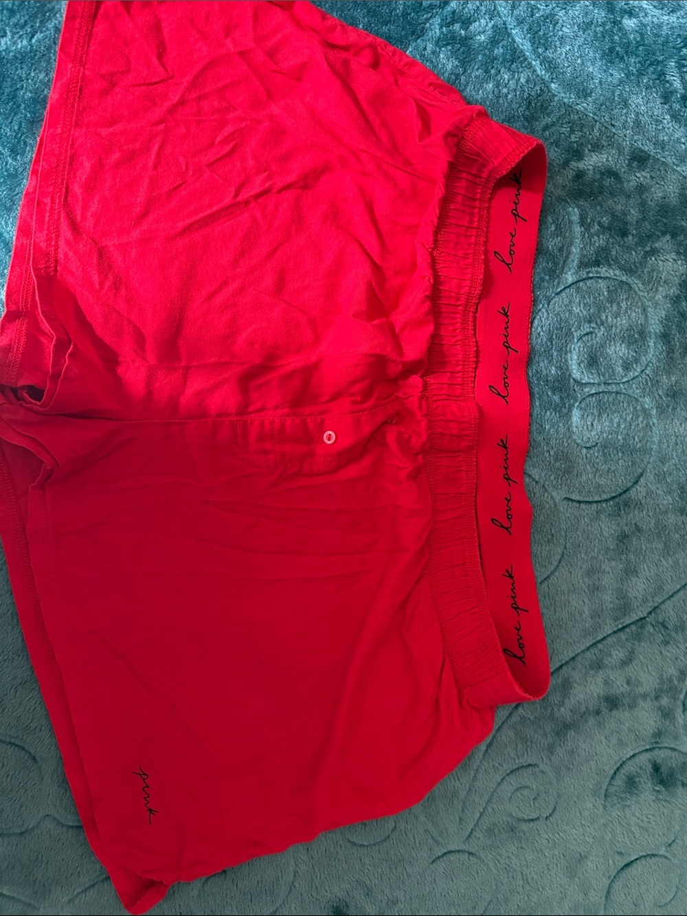 Pink brand red boxers